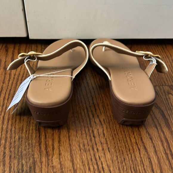 Aerosoles Womens IZOLA Thong Casual Wedge Sandals Sz 8.5 NWT - Picture 4 of 7